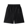 High Waist Tie Belt Relaxed Denim Shorts