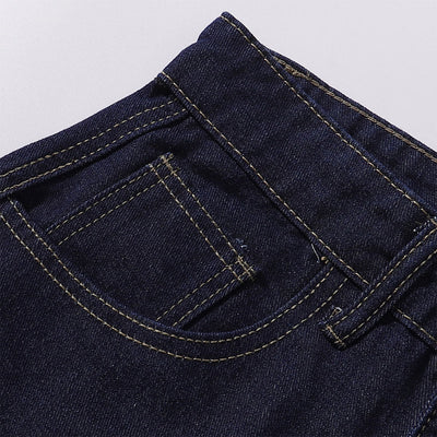 Wide Leg Utility Indigo Denim Pants