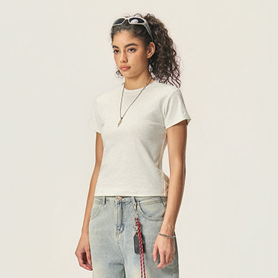 Minimalist Daily Wear Soft Casual Tee