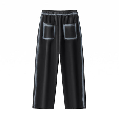 Heavyweight Spray-Bleach Wash Fleece Sweatpants