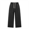 Ripped Hem Loose Fit Cotton Sweatpants