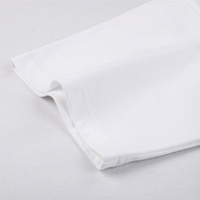 Relaxed Fit Solid Color Cotton Tee 220gsm