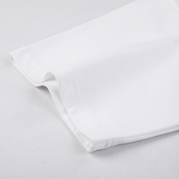 Relaxed Fit Solid Color Cotton Tee 220gsm