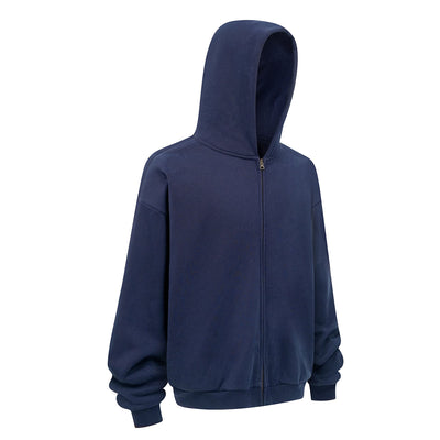 Fleece Lined Full Zip Front Hoodie