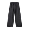 Heavy Wash Vintage Distressed Mesh Straight Pants