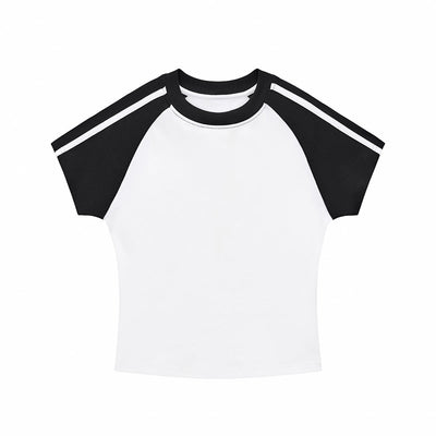 Women’s Color Block Raglan Tee