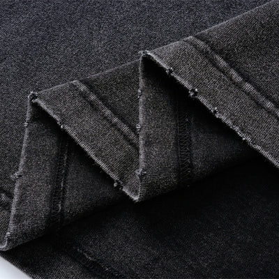 Layered Sleeve Two-Tone Oversized Streetwear T-Shirt