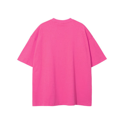 Luxury Cotton Slouchy Comfortable Oversized Basic Tee