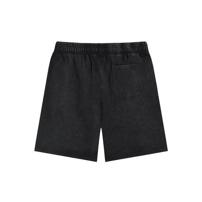 Vintage Washed Relaxed Fit Casual Sweat Shorts