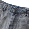 Vintage Faded Ripped Denim Pants