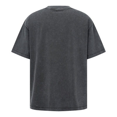 Vintage Washed Unisex Oversized Cotton Streetwear Tee