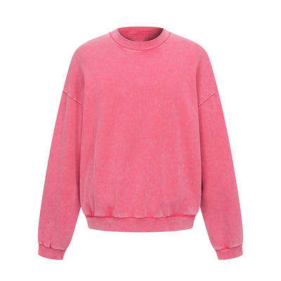Soft-Vintage Washed Pullover Sweatshirt