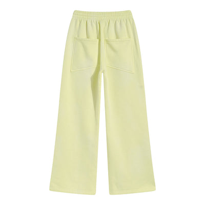 Heavyweight Wide Leg Faded Vintage Sweatpants