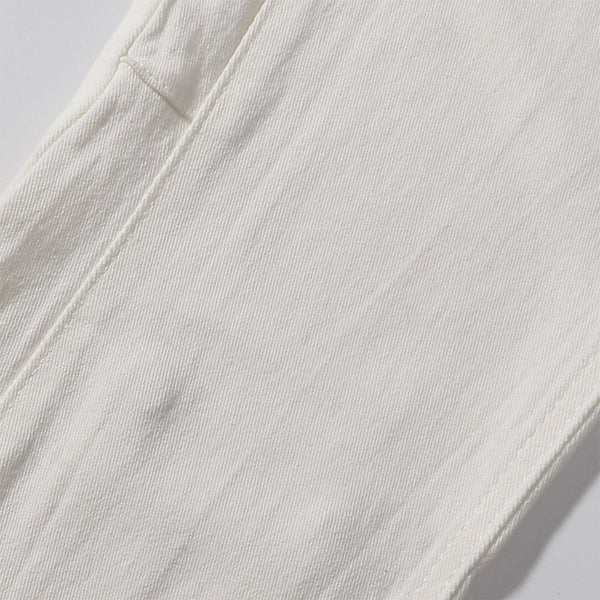 Snap Detail Slight Flared Hem Cargo Pants