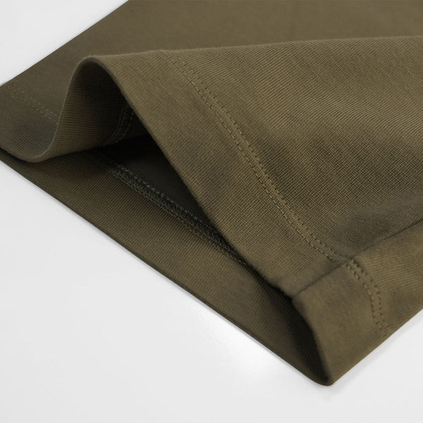 Oversized Mock Neck Short Sleeve T-shirt