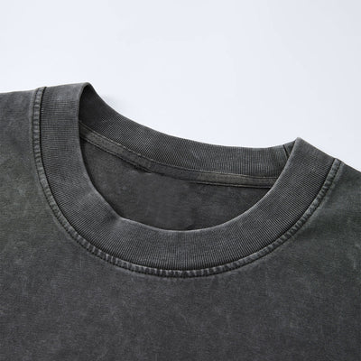 Vintage Washed Unisex Oversized Cotton Streetwear Tee