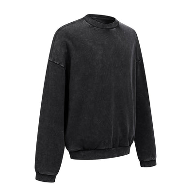 Soft-Vintage Washed Pullover Sweatshirt