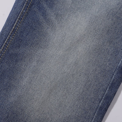 Vintage Wash Whisker Faded Straight Leg Jeans