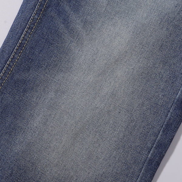 Vintage Wash Whisker Faded Straight Leg Jeans