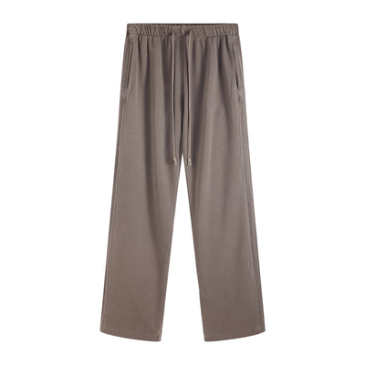 Side-Stripe Baggy Track Pants