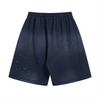 Paint-Splatter Cotton Sweat Shorts