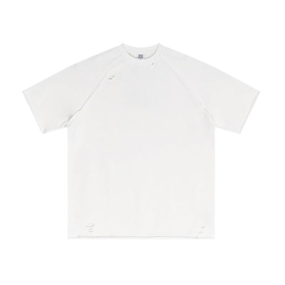 Heavyweight Raw Edge Destructive Tee 330gsm