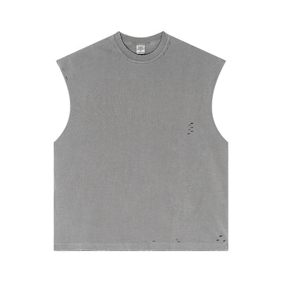 Raw Edge Destructive Muscle Tank 275gsm