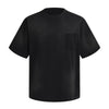 Swirl Dyed Distressed Pocket Loose Fit Crew Tee