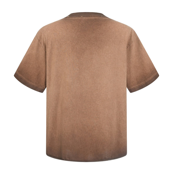 Reverse Dyed Relaxed Cotton Vintage Washed T-Shirt