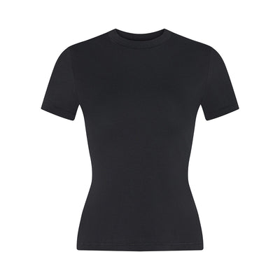 Structured Shoulder Slim Fit High-Stretch Short Sleeve