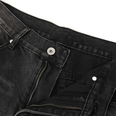 Wrinkle Wash Vintage Loose Jeans