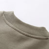 Brushed Fleece Soft Crewneck Pullover Sweatshirt