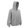 Double Yarn Vintage Washed Zippered Comfort Hoodie