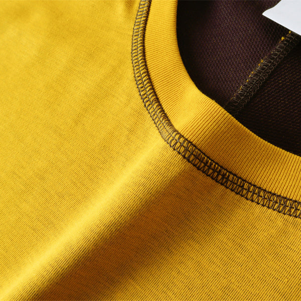 Contrast Stitching Sleeveless Crew Neck Casual Sport Tee