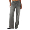 High Waist Slimming Breathable Straight Leg Casual Jeans