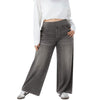 High Waist Stretch Wide Leg Denim Jeans