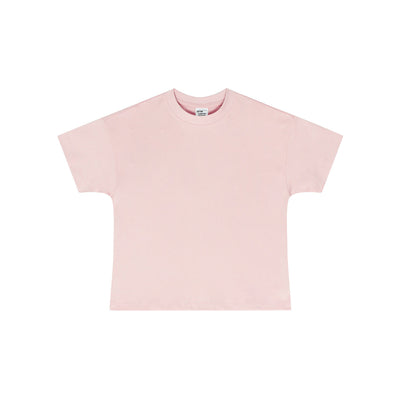 Women's Solid Color Crew Neck Tee 255gsm