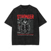 Bear Doll Urban Streetwear Graffiti Tee-INNBLAC