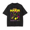 Bear Doll Urban Streetwear Graffiti Tee-INNBLAC