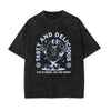 Cute Cartoon Character Graphic Tee-INNBLAC
