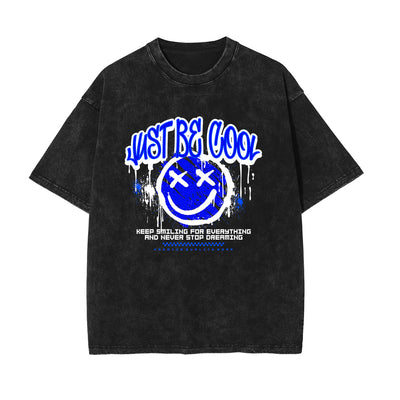 Graffiti Smile Streetwear Graphic Tee-INNBLAC