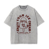 Cute Cartoon Character Graphic Tee-INNBLAC