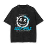 Graffiti Smile Streetwear Graphic Tee-INNBLAC