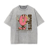 Retro Cartoon Character Graphic Tee-INNBLAC
