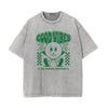Cute Cartoon Character Graphic Tee-INNBLAC