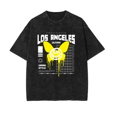 Graffiti Smile Streetwear Graphic Tee-INNBLAC
