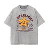 Retro Cartoon Character Graphic Tee-INNBLAC