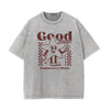 Cute Cartoon Character Graphic Tee-INNBLAC