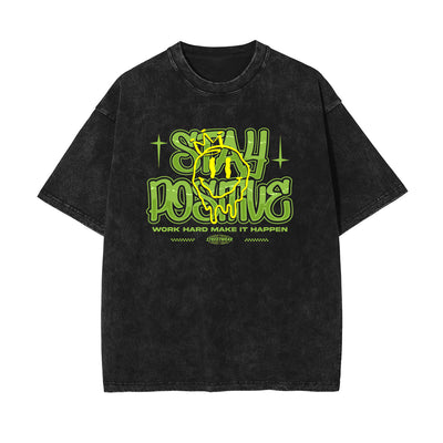 Graffiti Smile Streetwear Graphic Tee-INNBLAC