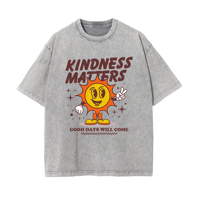 Retro Cartoon Character Graphic Tee-INNBLAC
